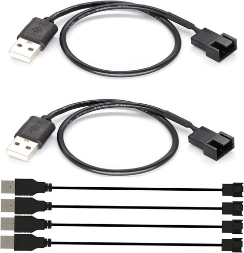 6pcs usb 3pin 4pin pwm - 3pin/4pin,