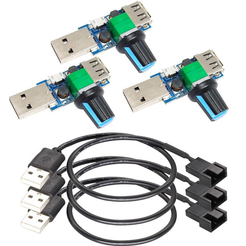 3pcs usb 3pin 4pin pwm - 3pcs,