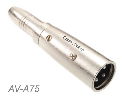 Adattatore xlr pin maschio a - adattatore,