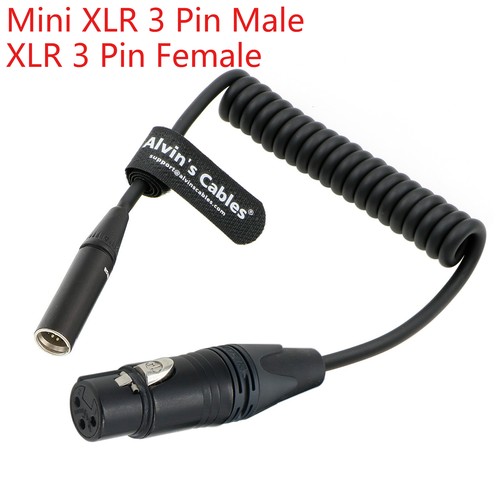 Mini xlr pin maschio - mini, a
