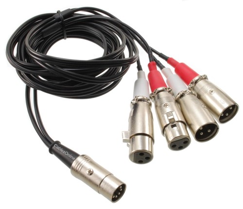 Cavo audio piedi din pin - piedi, a